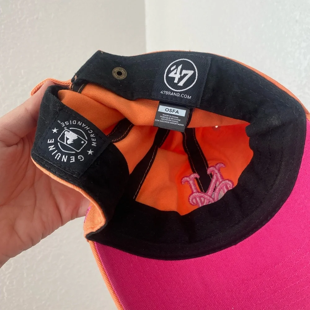 Mets Mango Magenta Dad Hat 🥭 🩷 - Picture 5 of 5